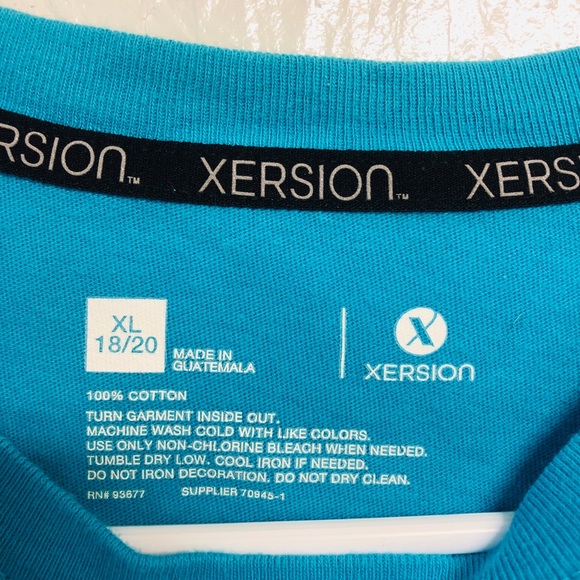 Xersion Clutch boys top teen young mens shirt in size X-Large (18/20) athletic - Picture 3 of 6